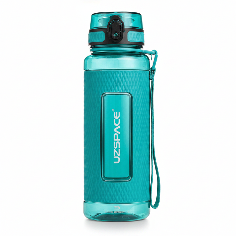 Garrafa Gym Colors UZSPACE® — Azul Ciano