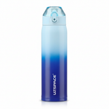 Garrafa Térmica WOO-SENSE UZSPACE® — Azul Ciano e Azul Marinho