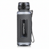 Garrafa Esporte Crystal Colors UZSPACE® — Cinza Casca