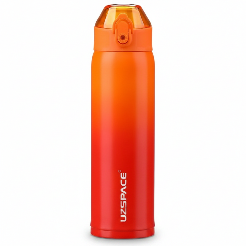 Garrafa Térmica WOO-SENSE UZSPACE® — Laranja e Vermelho