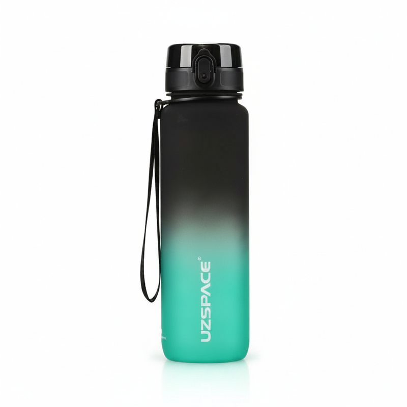 Garrafa GRADIENTE CLASSIC UZSPACE® — Preto e Verde