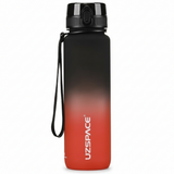 Garrafa GRADIENTE CLASSIC UZSPACE® — Preto e Vermelho