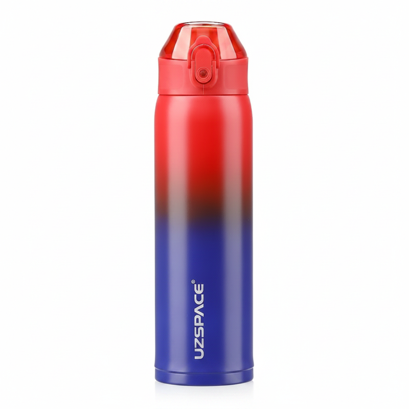 Garrafa Térmica WOO-SENSE UZSPACE® — Vermelho e Azul